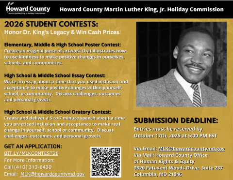 MLK Jr Contest Flier 2025