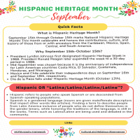 Hispanic Heritage Month 2025